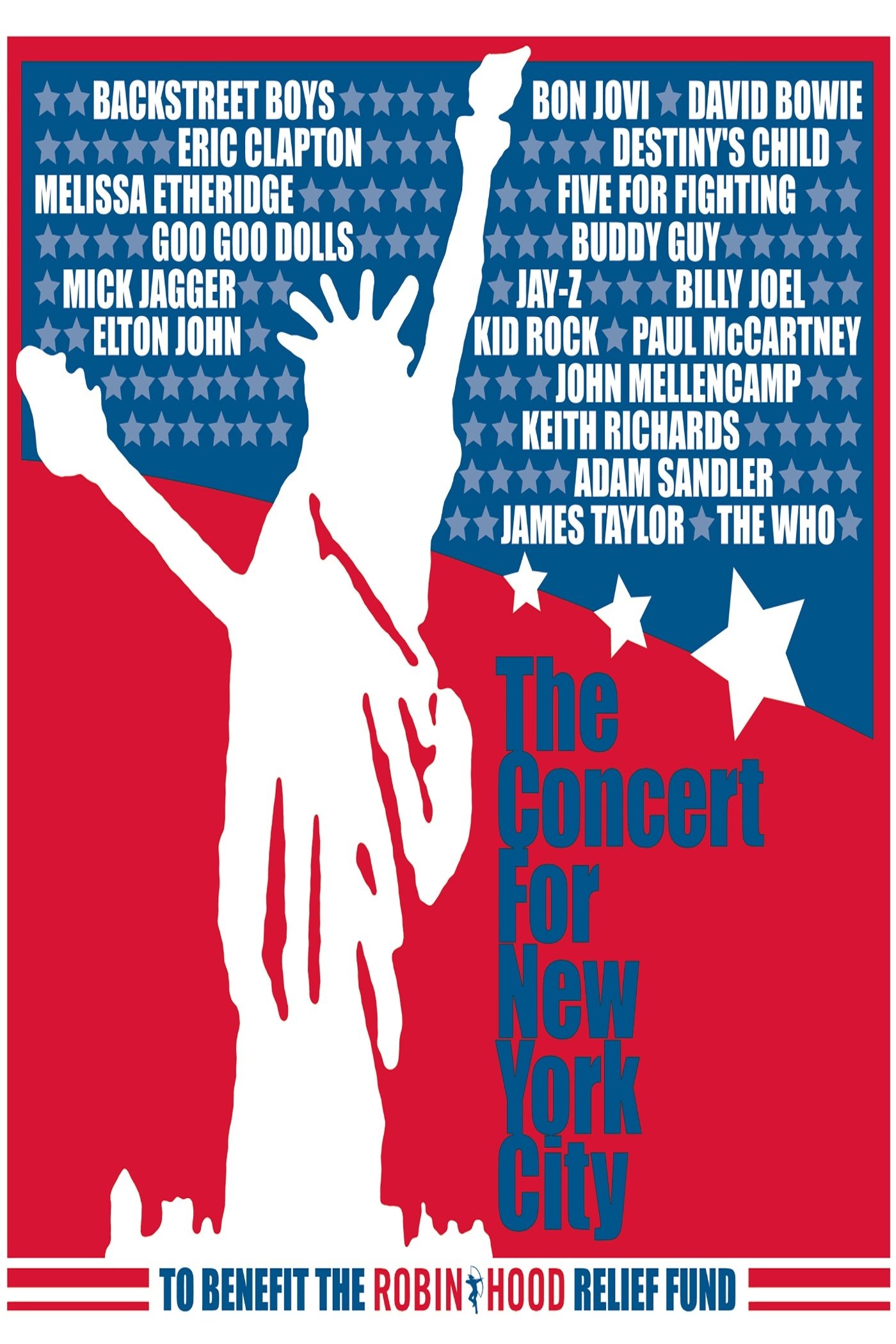Постер The Concert for New York City